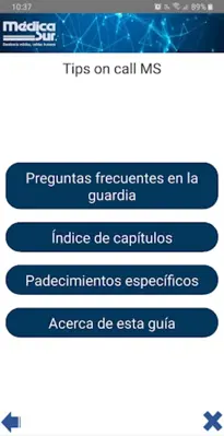 Tips on call MS android App screenshot 0